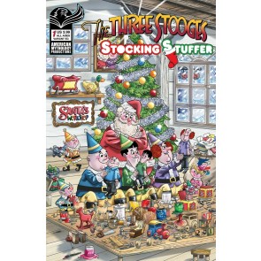 The Three Stooges Stocking Stuffer (2021) #1 NM Jorge Pacheco Cover