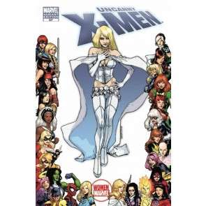 The Uncanny X-Men (1981) #527 NM Women of Marvel White Queen Variant Cover