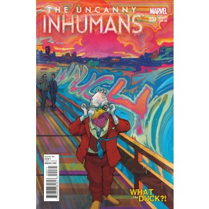 THE UNCANNY INHUMANS (2015) #0 VF/NM BILL WARD WHAT THE DUCK VARIANT COVER