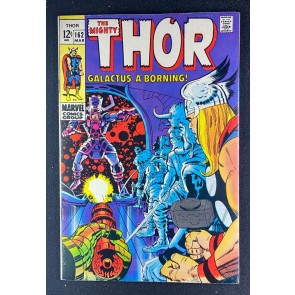 Thor (1966) #162 FN+ (6.5) Galactus Jack Kirby