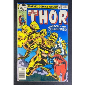 Thor (1966) #283 VF (8.0) Celestials John Buscema Cover & Art