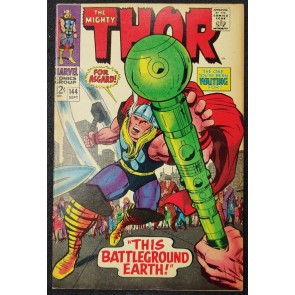 Thor (1966) #144 FN/VF (7.0) Jack Kirby Cover & Art