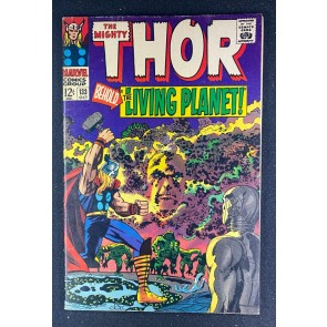 Thor (1966) #133 FN+ (6.5) 1st Full App Ego the Living Planet Jack Kirby
