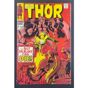 Thor (1966) #153 FN+ (6.5) Loki Jack Kirby