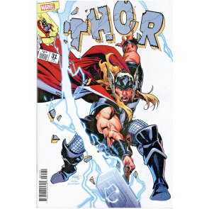 Thor (2020) #31 NM Mahmud A. Asrar Mighty Thor 337 Cover Swipe Variant Cover