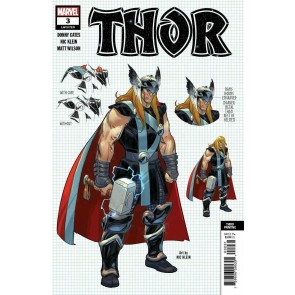 Thor (2020) #3 (#729) NM Nic Klein 1:10 Design Variant Cover Donny Cates
