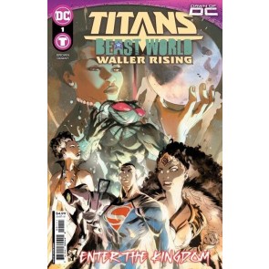Titans: Beast World: Waller Rising (2023) #1 NM Keron Grant Cover