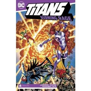 Titans Burning Rage (2019) #4 NM Dan Jurgens Cover