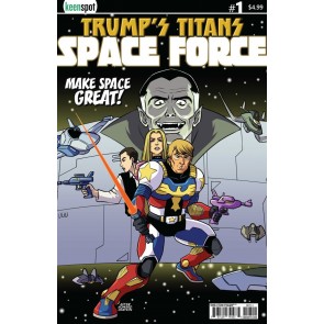 Trump's Titans: Space Force (2018) #1 VF/NM (9.0) Shawn Remulac Cover Keenspot