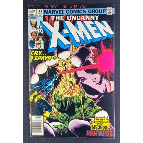 Uncanny X-Men (1981) #144 VF- (7.5) Man-Thing Cover App Brent Anderson