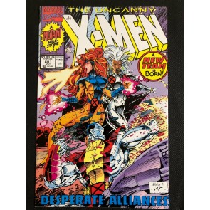 Uncanny X-Men (1981) #281 NM- (9.2) 1st Appearance Trevor Fitroy Newsstand Ed