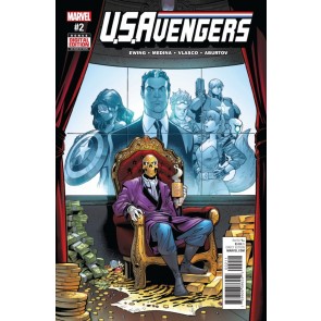 U.S.Avengers (2017) #2 NM Paco Medina, Juan Vlasco & Jesus Aburtov Regular Cover