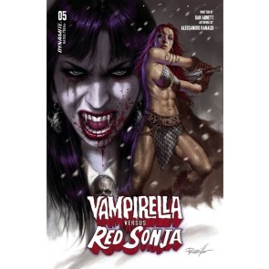 Vampirella versus Red Sonja (2022) #4 NM- Lucio Parrillo Cover Dynamite
