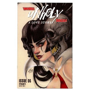 Vampirella/Dracula: Unholy (2021) #6 VF/NM Zoe Lacchei Variant Cover Dynamite