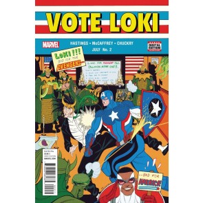 Vote Loki (2016) #2 VF/NM Tradd Moore & Matthew Wilson Cover