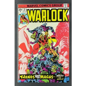 Warlock (1972) #10 NM- (9.2) Origin Thanos and Gamora Jim Starlin Art