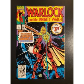Warlock and the Infinity Watch #1 (1992) FVF (7.0) 1st issue|
