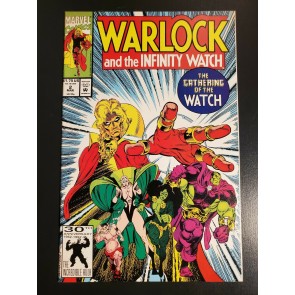 Warlock and the Infinity Watch #2 (1992) NM 9.4 1st appearance Infinity Watch|