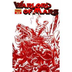 Warlord of Mars (2010) #5 VF/NM (9.0) Stephan Sadowski Red Sketch Variant 1:15