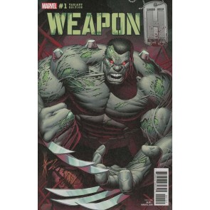 Weapon H (2018) #1 NM Hulk Homage Variant Cover