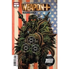 Weapon Plus: World War IV (2020) #1 NM Kyle Hotz & Dan Brown Cover