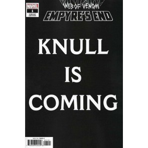 Web of Venom: Empyre's End (2020) #1 VF/NM Knull is Coming Variant Cover