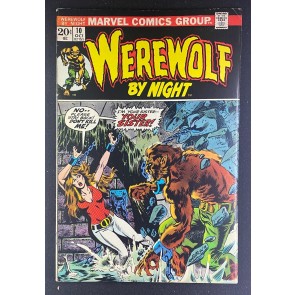 Werewolf by Night (1972) #10 FN (6.0) 1st App The Committee Tom Sutton Cover