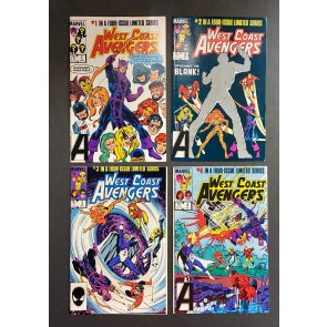 West Coast Avengers (1984) #'s 1 2 3 4 Complete VF (8.0) Bob Hall