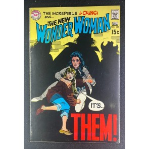 Wonder Woman (1942) #185 FN (6.0) Mike Sekowsky Cover and Art I-Ching Them!