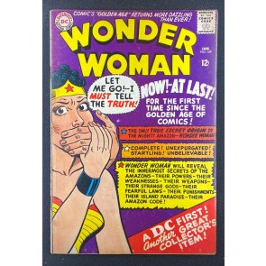 Wonder Woman (1942) #159 FN- (5.5) Origin Wonder Woman 1st App Earth-One Mala