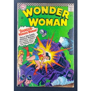 Wonder Woman (1942) #163 VG+ (4.5) 1st App Giganta Ross Andru