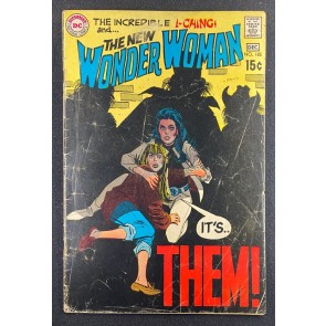 Wonder Woman (1942) #185 GD (2.0) Mike Sekowsky Diana Prince Top Hat I-Ching