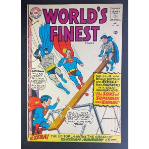 World’s Finest (1941) #154 VG (4.0) 1st App Super-Sons; Batwoman App Curt Swan