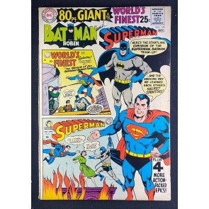 World’s Finest (1941) #179 FN (6.0) Neal Adams Cover Batman Superman 80pg Giant