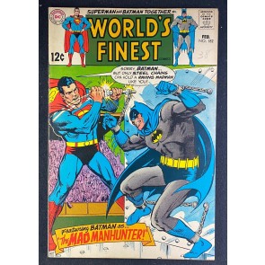 World’s Finest (1941) #182 FN+ (6.5) Neal Adams Cover Batman Superman Curt Swan