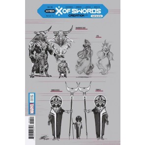 X of Swords: Creation (2020) #1 NM Pepe Larraz 1:10 Design Variant Cover