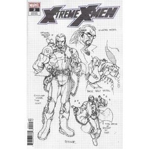 X-Treme X-Men (2022) #2 NM Salvador Larroca Bishop 1:10 Design Variant Cover