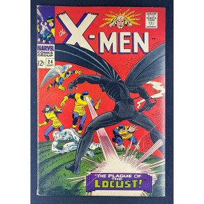 X-Men (1963) #24 VG/FN (5.0) Locust Werner Roth Cover and Art
