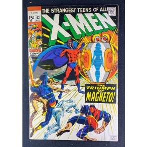 X-Men (1963) #63 VG/FN (5.0) Neal Adams