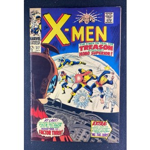 X-Men (1963) #37 FN/VF (7.0) 1st App Mutant Master Don Heck Ross Andru