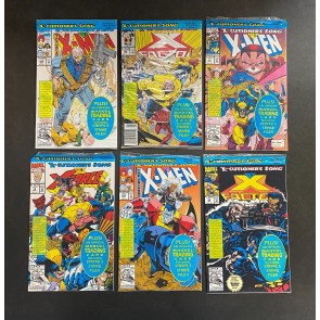 X-Cutioner's Song (1992) Complete 12 Part Lot Sealed w/ Stryfe Strike File Cards