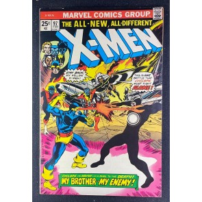 X-Men (1963) #97 FN/VF (7.0) Havok Vs Cyclops 1st App Lilandra Dave Cockrum
