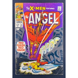 X-Men (1963) #44 VG- (3.5) Angel 1st App Red Raven