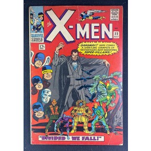 X-Men (1963) #22 VG+ (4.5) Count Nefaria Eel Unicorn Porcupine Scarecrow