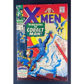 X-Men (1963) #31 FN/VF (7.0) 1st App Cobalt Jack Kirby sw