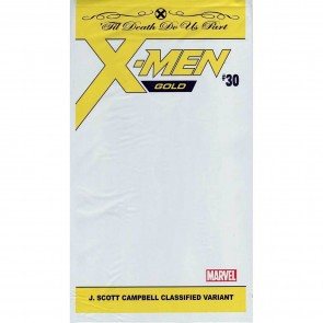 X-men Gold (2017) #30 NM Classified Variant Cover Sealed Polybag