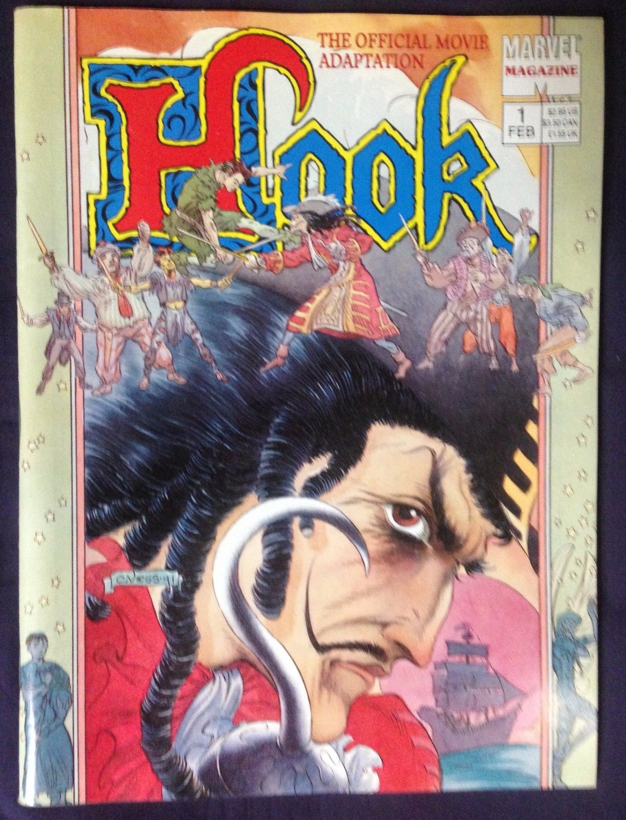Hook (1991) 1 2 3 4 complete set + Hook The Official Movie Adaptation TPB C  Vess