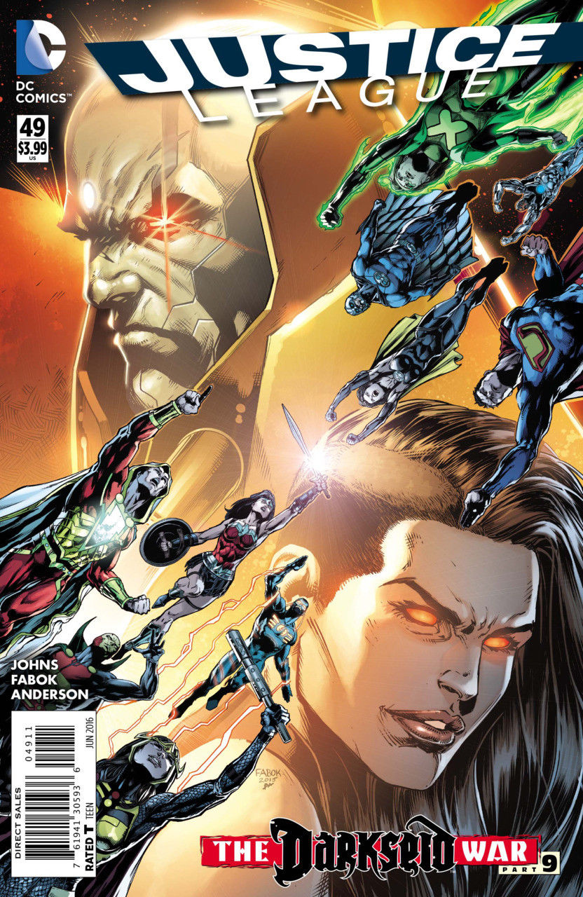 “The Darkseid War” part 9 2011 8.5 #49 VF+ Justice League 