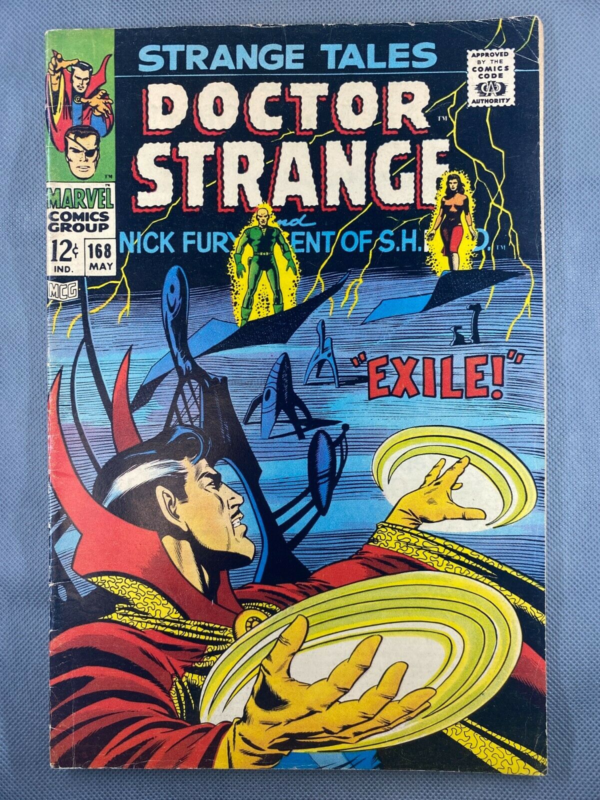 | Strange Tales (1951) #168 FN (6.0) Doctor Strange Jim Steranko